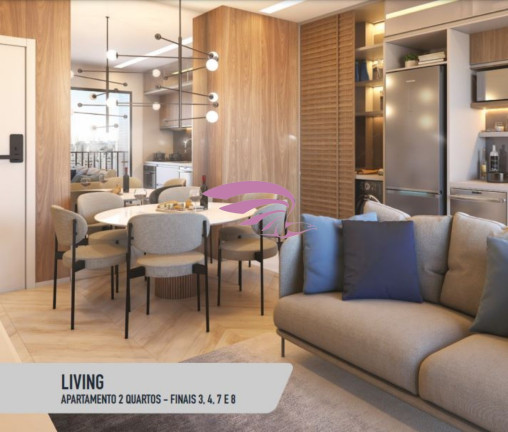 Imagem Imóvel com 2 Quartos à Venda, 55 m² em Juvevê - Curitiba Imagem Imóvel com 2 Quartos à Venda, 55 m² em Juvevê - Curitiba
