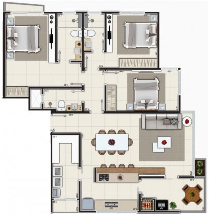 Imagem Imóvel com 3 Quartos à Venda, 215 m² em Alto Da Glória - Curitiba Imagem Imóvel com 3 Quartos à Venda, 215 m² em Alto Da Glória - Curitiba