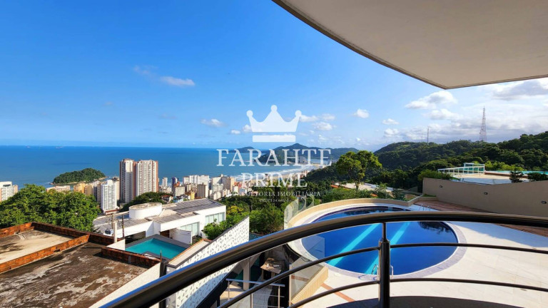 Casa de Condomínio com 4 Quartos para Alugar, 1.000 m² em Marapé - Santos