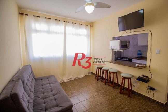 Imagem Apartamento com 1 Quarto à Venda, 55 m² em Pompéia - Santos
