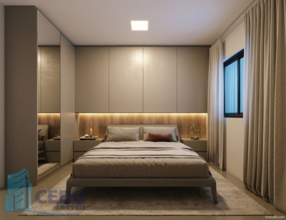 Imagem Apartamento com 1 Quarto à Venda, 41 m² em Portão - Curitiba