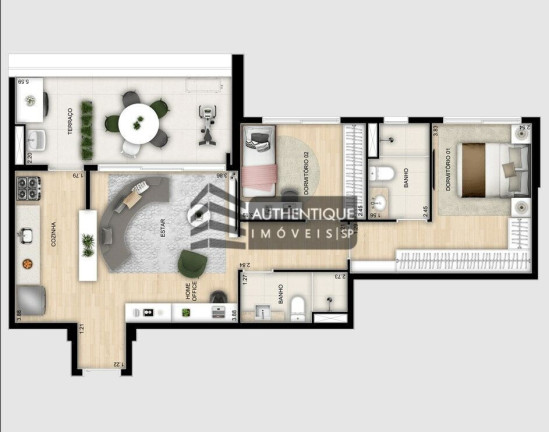 Imagem Apartamento com 2 Quartos à Venda, 74 m² em Saúde - São Paulo Imagem Apartamento com 2 Quartos à Venda, 74 m² em Saúde - São Paulo