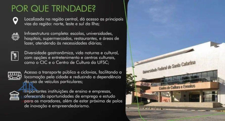 Imagem Studio com 1 Quarto à Venda, 54 m² em Trindade - Florianópolis Imagem Studio com 1 Quarto à Venda, 54 m² em Trindade - Florianópolis