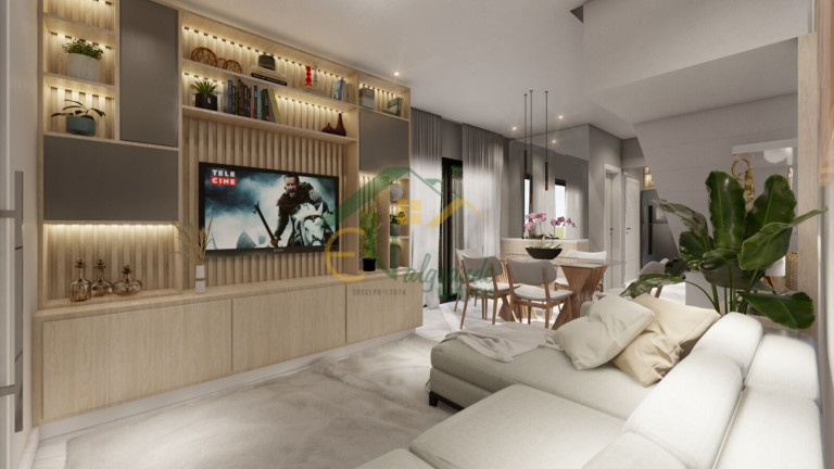 Imagem Casa de Condomínio com 3 Quartos à Venda, 103 m² em Xaxim - Curitiba Imagem Casa de Condomínio com 3 Quartos à Venda, 103 m² em Xaxim - Curitiba
