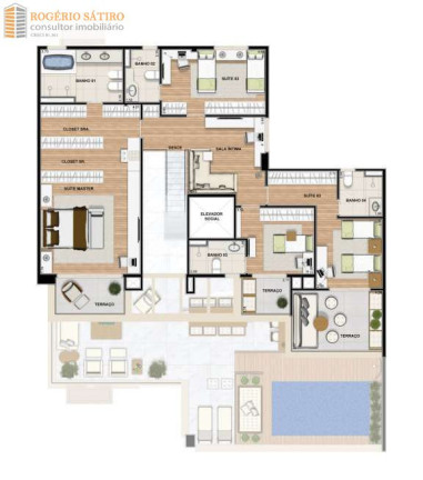 Imagem Cobertura com 4 Quartos à Venda, 392 m² em Vila Mariana - São Paulo
