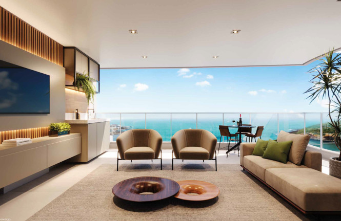 Imagem Apartamento com 3 Quartos à Venda, 112 m² em Enseada Azul - Guarapari