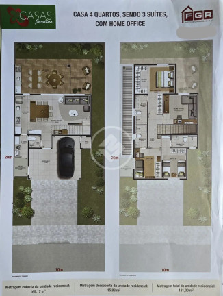 Imagem Casa com 4 Quartos à Venda, 181 m² em Jardins Marselha - Aparecida De Goiânia Imagem Casa com 4 Quartos à Venda, 181 m² em Jardins Marselha - Aparecida De Goiânia