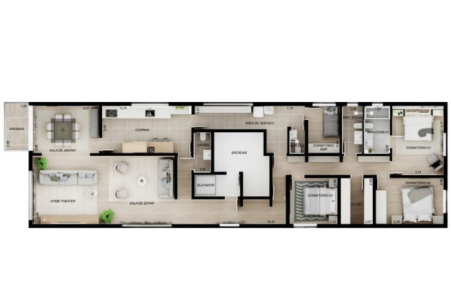 Imagem Apartamento com 3 Quartos à Venda, 202 m² em Higienópolis - São Paulo