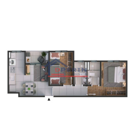 Imagem Apartamento com 2 Quartos à Venda, 48 m² em Residencial Parati - São Carlos