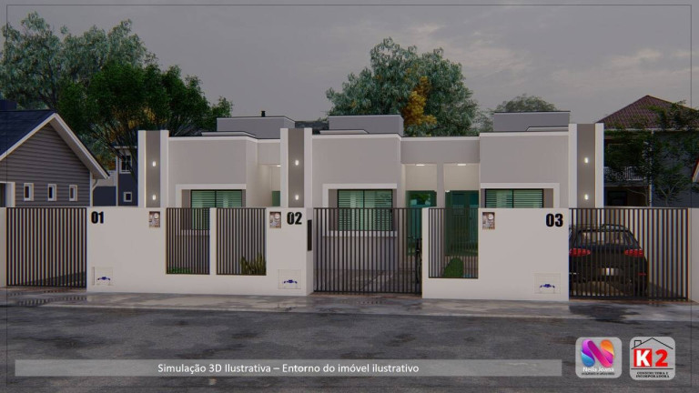 Imagem Casa com 2 Quartos à Venda, 59 m² em Joaia - Tijucas