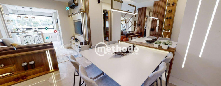 Imagem Apartamento com 3 Quartos à Venda, 105 m² em Nova Campinas - Campinas