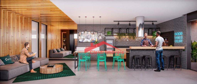 Imagem Apartamento com 1 Quarto à Venda, 33 m² em Bucarein - Joinville