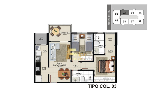 Imagem Imóvel com 2 Quartos à Venda, 59 m² em Praia De Itaparica - Vila Velha Imagem Imóvel com 2 Quartos à Venda, 59 m² em Praia De Itaparica - Vila Velha