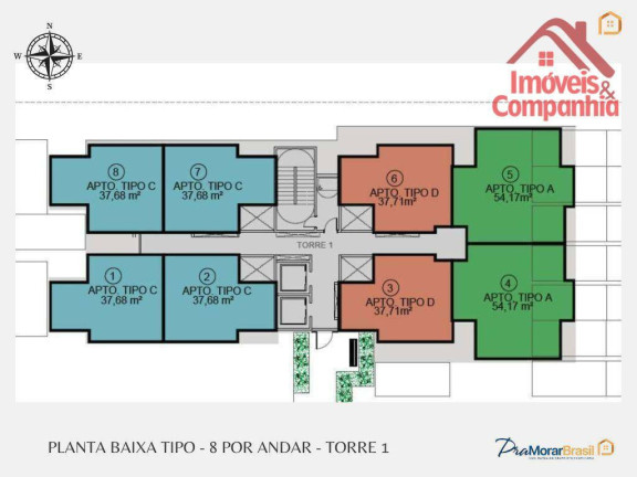 Imagem Apartamento com 2 Quartos à Venda, 37 m² em Aldeota - Fortaleza