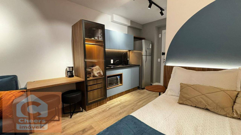 Imagem Apartamento com 1 Quarto para Alugar, 27 m² em Cerqueira César - São Paulo Imagem Apartamento com 1 Quarto para Alugar, 27 m² em Cerqueira César - São Paulo