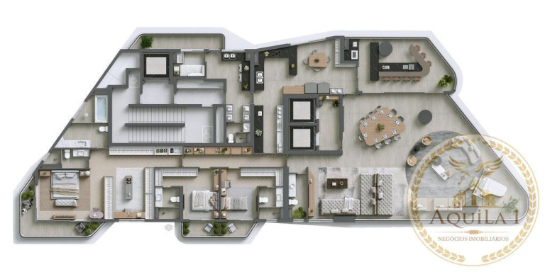 Apartamento com 4 Quartos à Venda, 365 m² em Alphagran Alphaville - Barueri