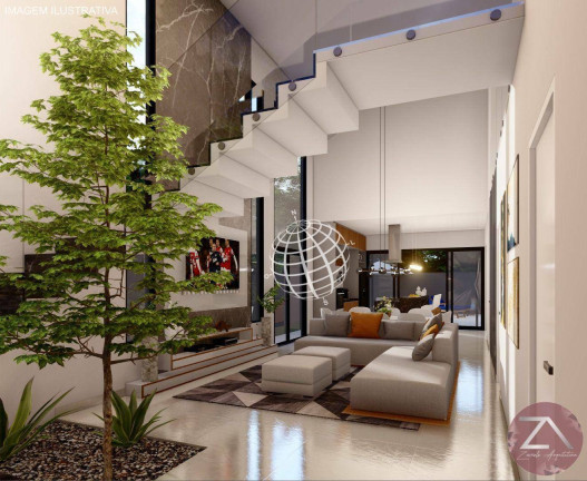 Imagem Casa com 4 Quartos à Venda, 244 m² em Reserva São Nicolau - Atibaia