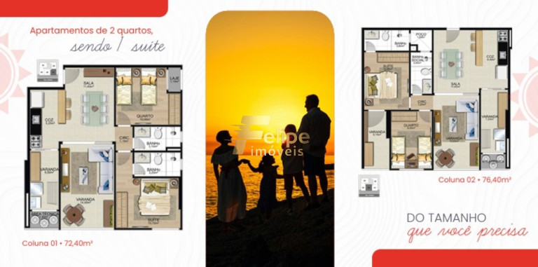 Imagem Imóvel com 2 Quartos à Venda, 64 m² em Praia Do Morro - Guarapari Imagem Imóvel com 2 Quartos à Venda, 64 m² em Praia Do Morro - Guarapari