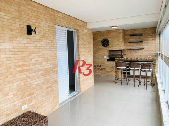 Imagem Apartamento com 3 Quartos à Venda, 134 m² em Gonzaga - Santos