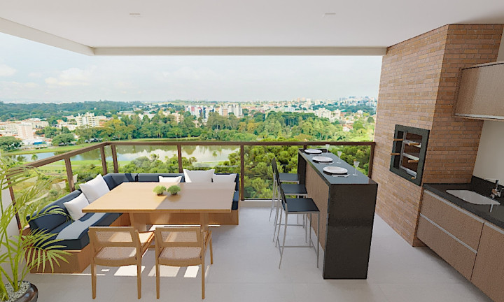 Imagem Apartamento com 3 Quartos à Venda, 150 m² em Bacacheri - Curitiba Imagem Apartamento com 3 Quartos à Venda, 150 m² em Bacacheri - Curitiba