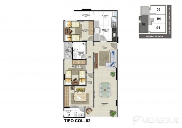 Imagem Apartamento com 2 Quartos à Venda, 70 m² em Praia Do Morro - Guarapari Imagem Apartamento com 2 Quartos à Venda, 70 m² em Praia Do Morro - Guarapari