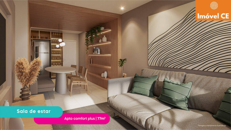 Imagem Apartamento com 2 Quartos à Venda, 66 m² em Cocó - Fortaleza Imagem Apartamento com 2 Quartos à Venda, 66 m² em Cocó - Fortaleza