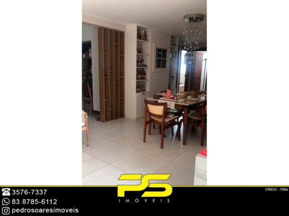 Imagem Apartamento com 3 Quartos à Venda, 120 m² em Tambaú - João Pessoa Imagem Apartamento com 3 Quartos à Venda, 120 m² em Tambaú - João Pessoa