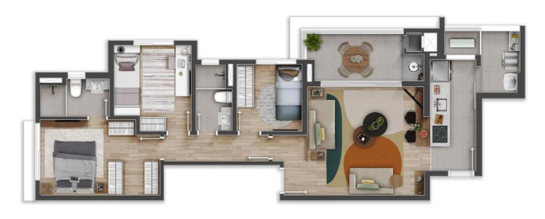 Apartamento com 3 Quartos à Venda, 112 m² em Vila Mariana - São Paulo
