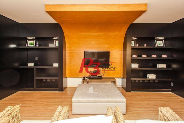 Imagem Apartamento com 4 Quartos para Alugar, 204 m² em Embaré - Santos