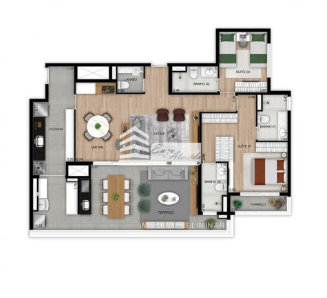 Imagem Apartamento com 3 Quartos à Venda, 258 m² em Ipiranga - São Paulo Imagem Apartamento com 3 Quartos à Venda, 258 m² em Ipiranga - São Paulo