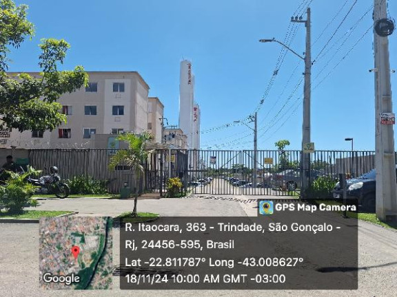 Apartamento com 1 Quarto à Venda, 44 m² em Trindade - Sao Goncalo