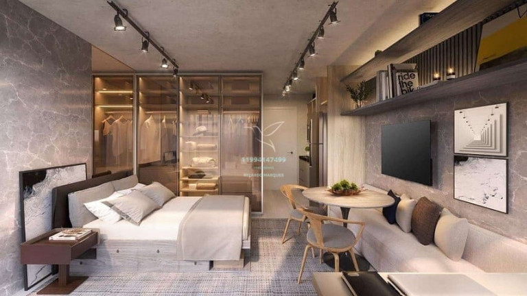 Imagem Studio com 1 Quarto à Venda, 25 m² em Campo Belo - São Paulo Imagem Studio com 1 Quarto à Venda, 25 m² em Campo Belo - São Paulo