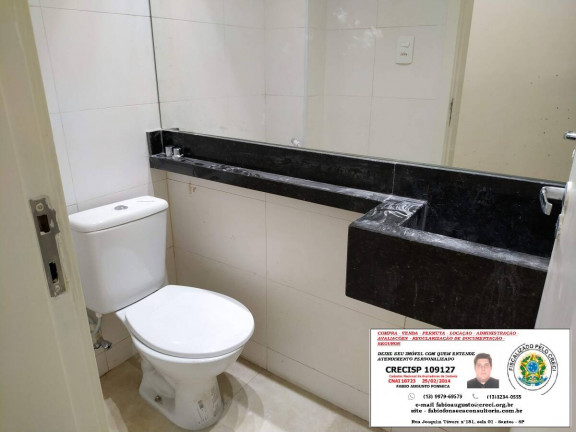Imagem Apartamento com 1 Quarto à Venda, 52 m² em José Menino - Santos