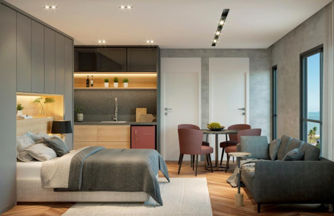 Imagem Studio com 1 Quarto à Venda, 29 m² em Jardim Oceania - João Pessoa