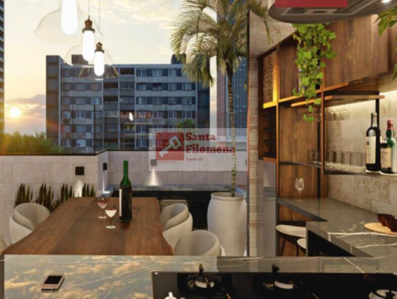 Imagem Cobertura com 2 Quartos à Venda, 69 m² em Campestre - Santo André Imagem Cobertura com 2 Quartos à Venda, 69 m² em Campestre - Santo André