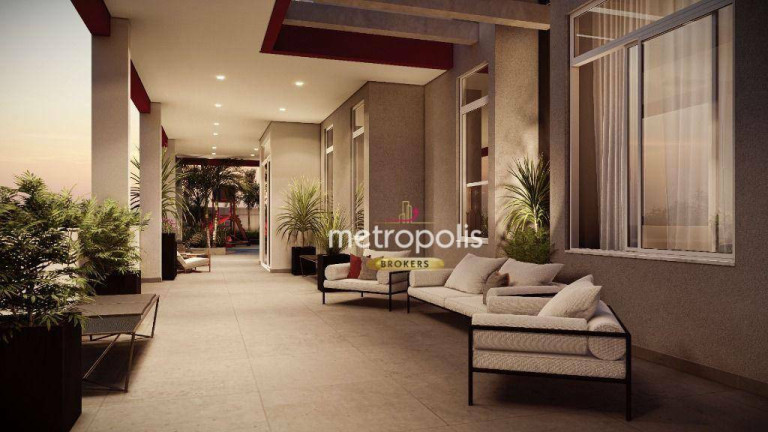 Apartamento com 3 Quartos à Venda, 94 m² em Vila Valparaíso - Santo André