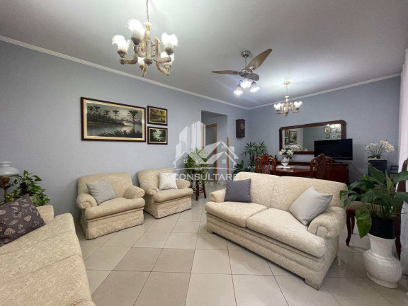 Imagem Apartamento com 3 Quartos à Venda, 140 m² em José Menino - Santos Imagem Apartamento com 3 Quartos à Venda, 140 m² em José Menino - Santos