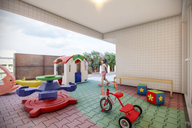 Imagem Apartamento com 3 Quartos à Venda, 86 m² em Vila Alzira - Guarujá