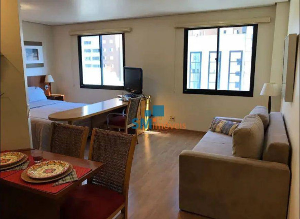 Apartamento com 1 Quarto à Venda, 30 m² em Moema - São Paulo