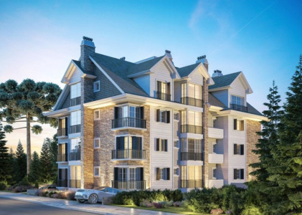Apartamento com 2 Quartos à Venda, 68 m² em Centro - Gramado