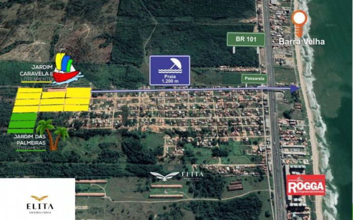 Terreno à Venda, 300 m² em Itajuba - Barra Velha