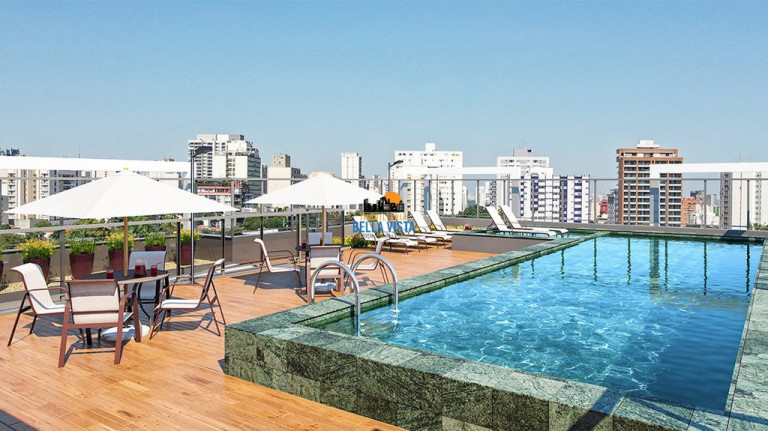 Imagem Apartamento com 1 Quarto à Venda,  em Brooklin Paulista - São Paulo