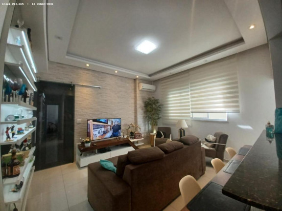 Imagem Apartamento com 3 Quartos à Venda, 84 m² em José Menino - Santos