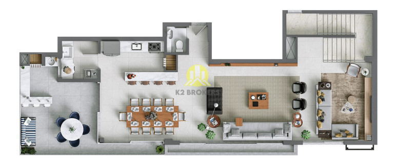 Imagem Cobertura com 3 Quartos à Venda, 214 m² em Bigorrilho - Curitiba