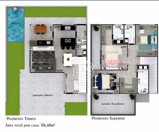 Imagem Casa com 3 Quartos à Venda, 136 m² em Ressaca - Atibaia