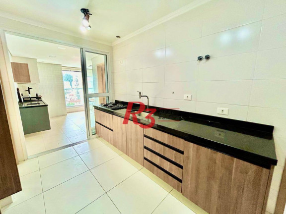 Imagem Apartamento com 3 Quartos à Venda, 122 m² em Gonzaga - Santos