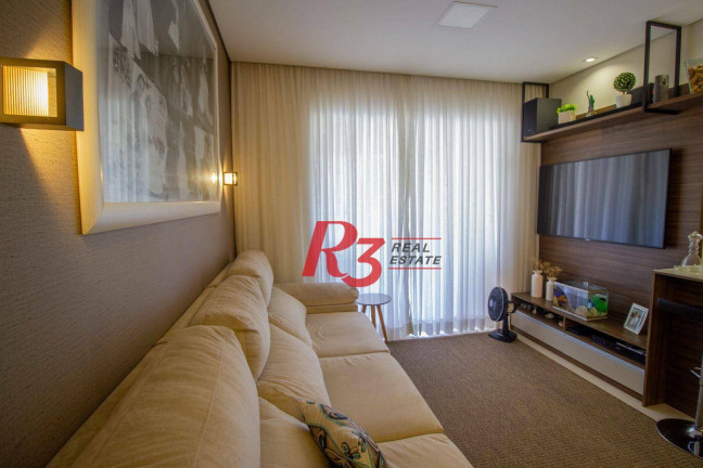 Imagem Apartamento com 3 Quartos à Venda, 84 m² em Marapé - Santos Imagem Apartamento com 3 Quartos à Venda, 84 m² em Marapé - Santos