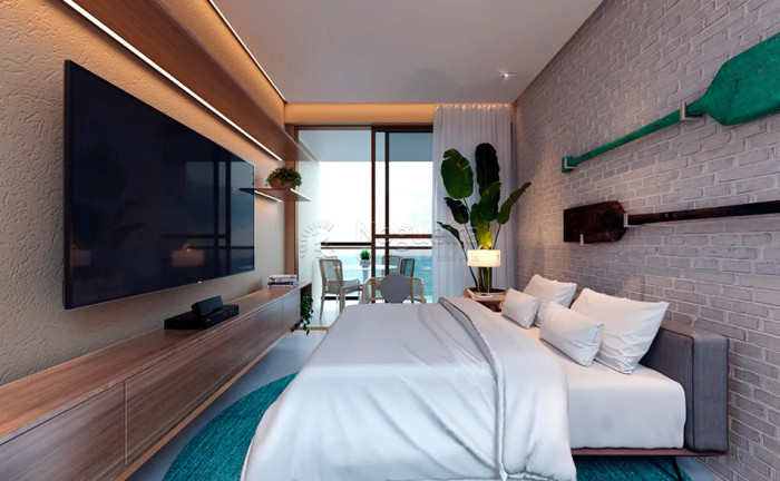 Apartamento com 1 Quarto à Venda, 42 m² em Cupe - Ipojuca