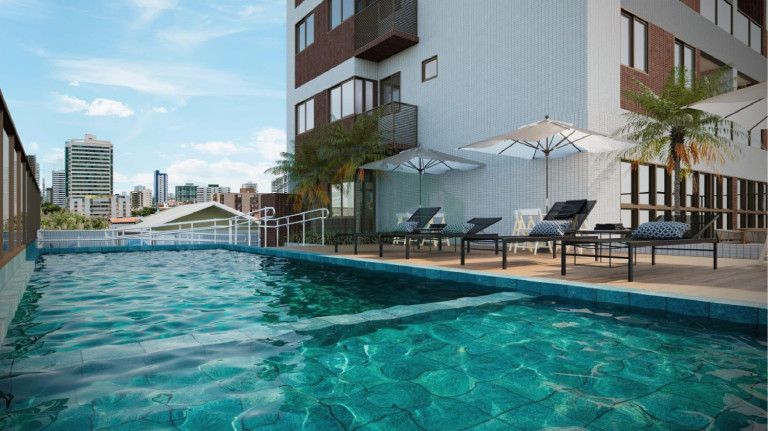 Imagem Apartamento com 1 Quarto à Venda, 29 m² em Pina - Recife