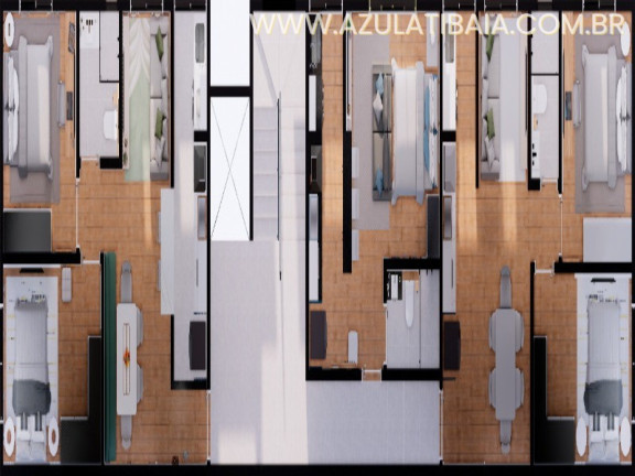 Imagem Apartamento com 2 Quartos à Venda, 30 m² em Jardim Colonial - Atibaia